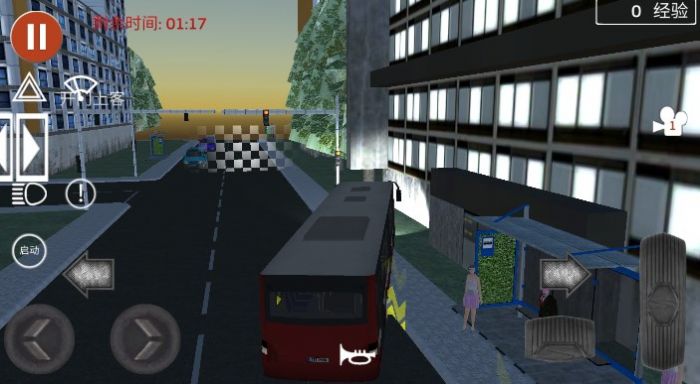 公交车城市驾驶游戏截图