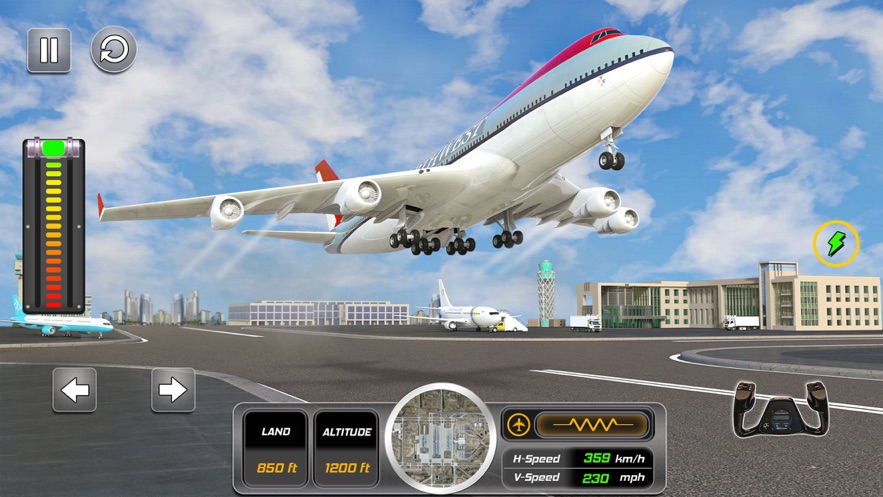 飞行员城市飞行模拟器游戏截图