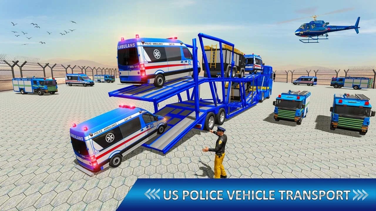 警察消防车运输安卓版图3