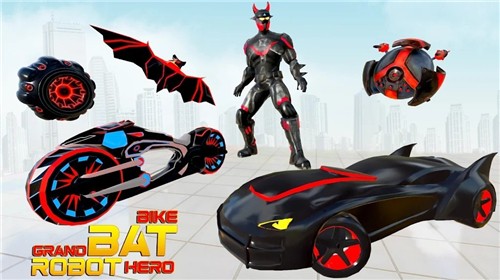 蝙蝠战车变形英雄原版手机版图1